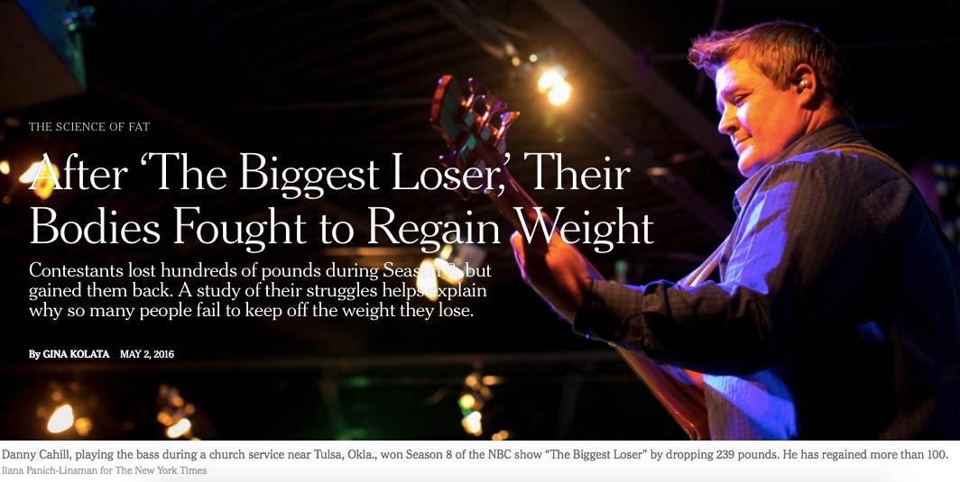 Respect Your Set-Point: A Follow-Up To The NYTimes “Biggest Loser” Article